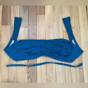 Rouched Bandeau Bikini Top